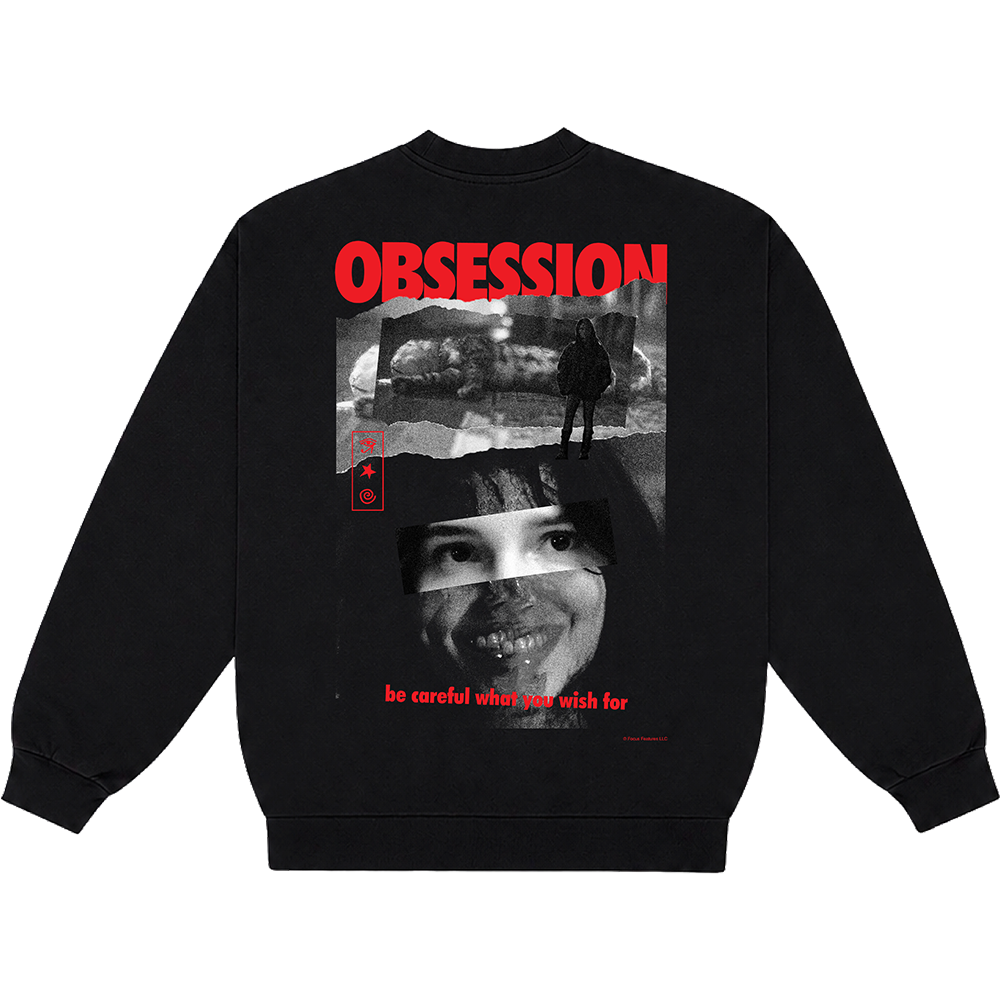 Obsession Unisex Heavy Fleece Crewneck Sweatshirt-2
