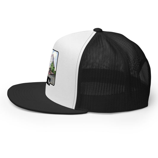 The Office Pam's Watercolor Trucker Hat