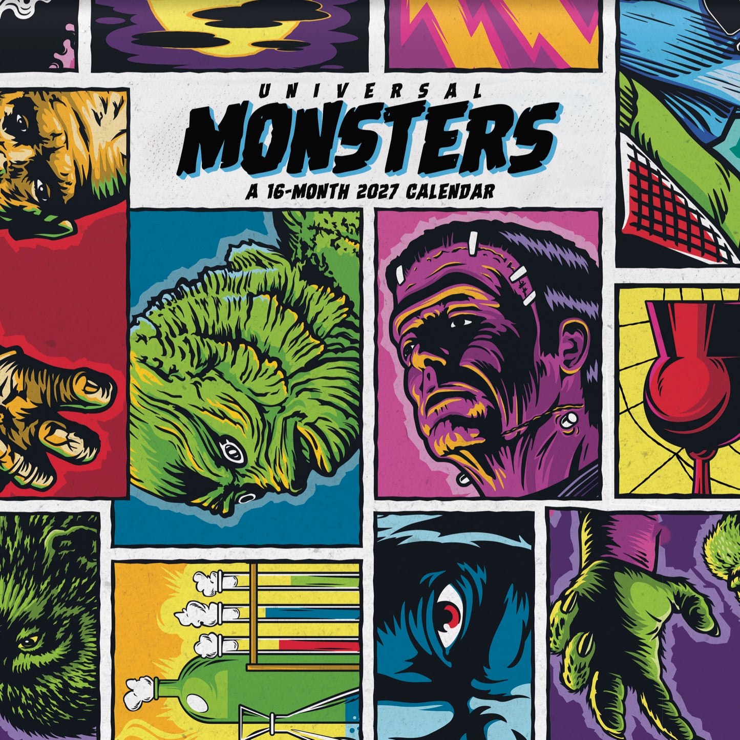 Universal Monsters 2027 Wall Calendar-1