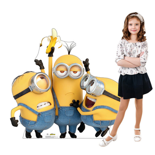 The Minions Stuart, Kevin & Bob Standee