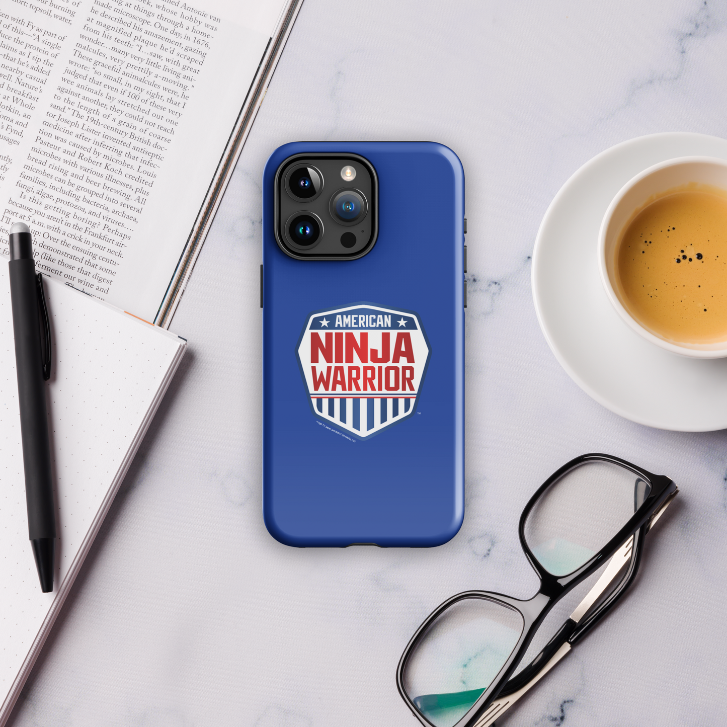 American Ninja Warrior Royal Blue Tough Phone Case - iPhone