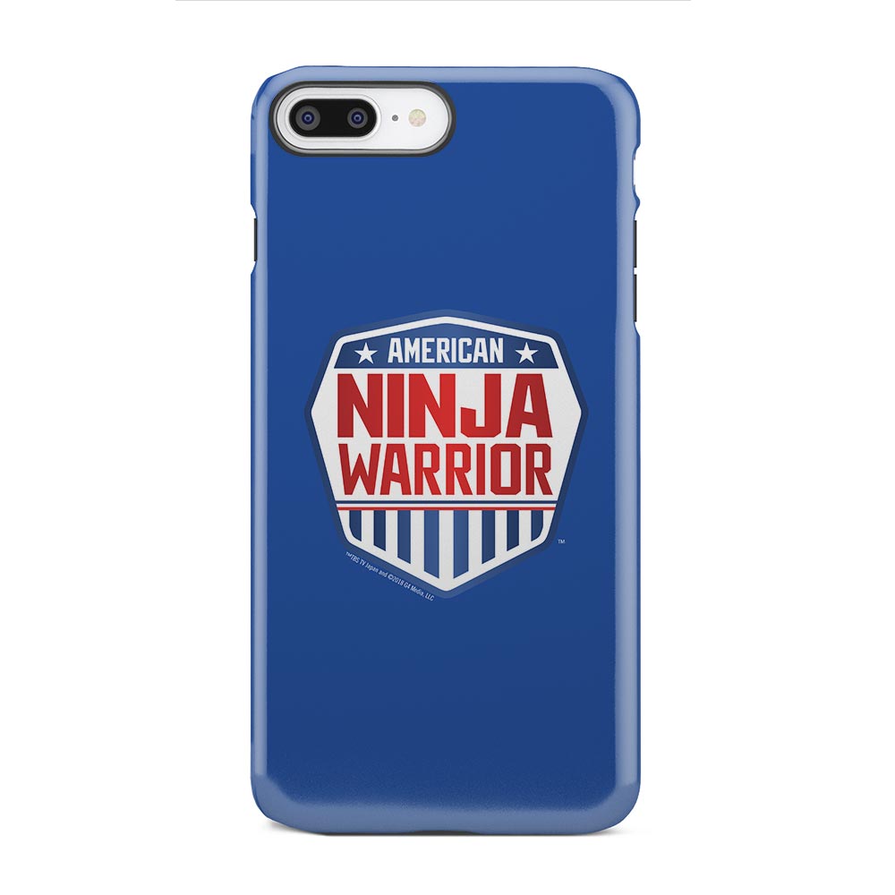 American Ninja Warrior Royal Blue iPhone Tough Phone Case