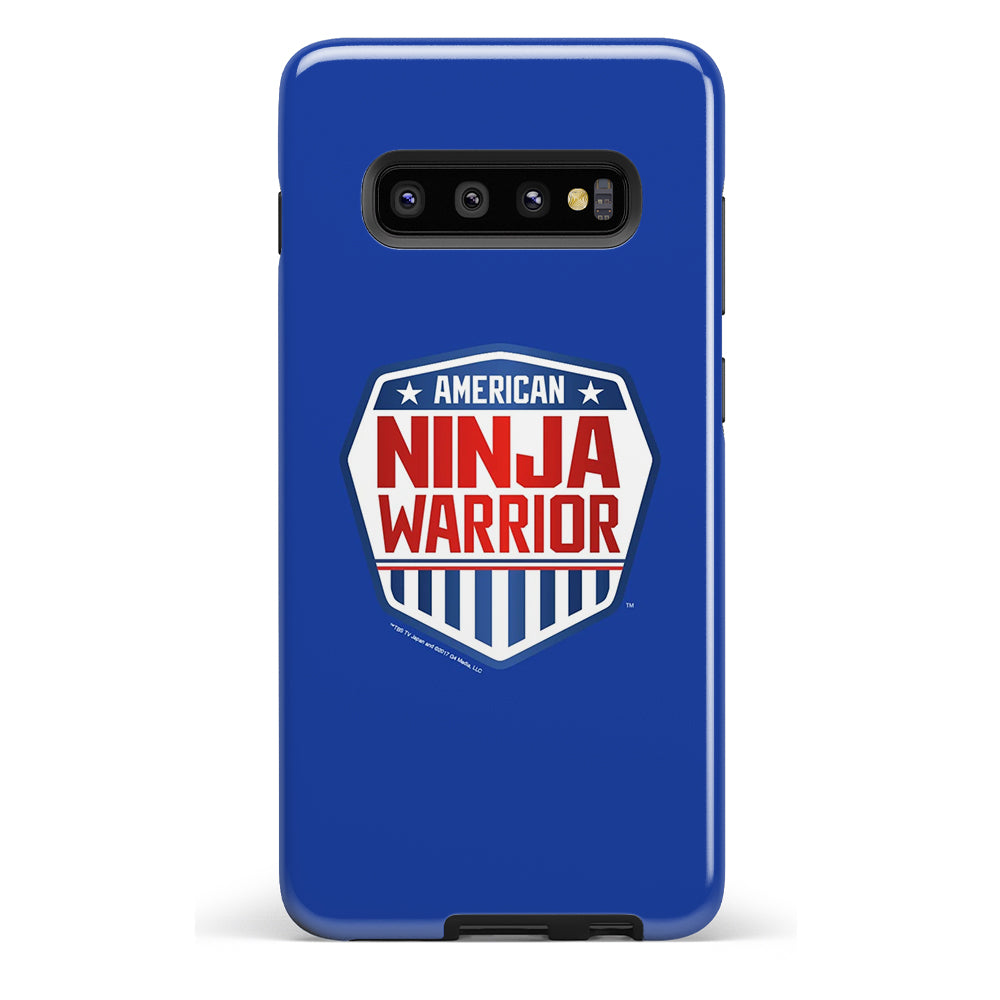American Ninja Warrior Royal Blue Samsung Galaxy Tough Phone Case