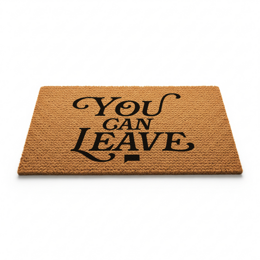 The Real Housewives of Salt Lake City Doormat "You Can Leave"