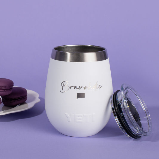 Bravo x Yeti® Rambler 10oz Wine Tumbler with Lid