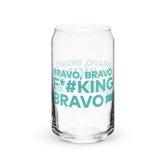 The Real Housewives of Beverly Hills Bravo, Bravo Can Shaped Glass