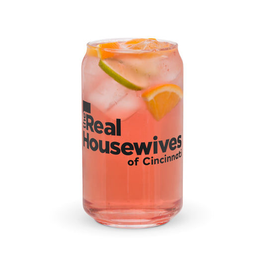 The Real Housewives Personalized Can Shaped Glass