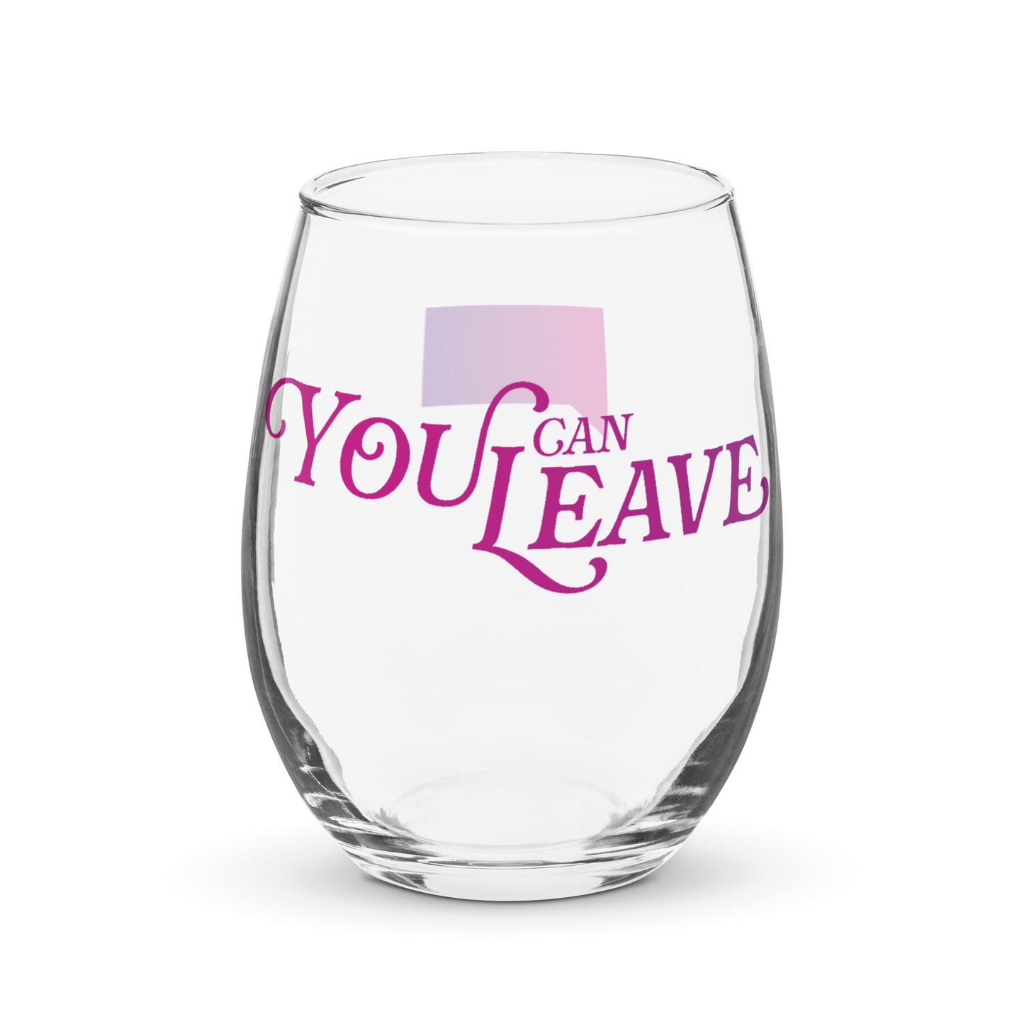 The Real Housewives of Salt Lake City You Can Leave Stemless Wine Glass