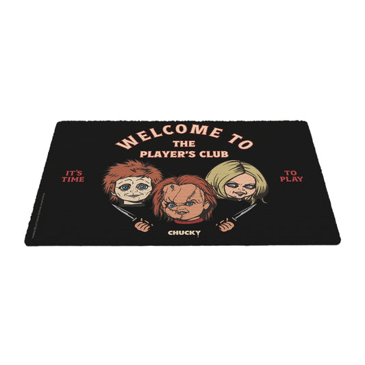 Chucky Welcome To The Player's Club Doormat
