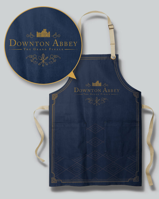 Downton Abbey: The Grand Finale Apron Blue