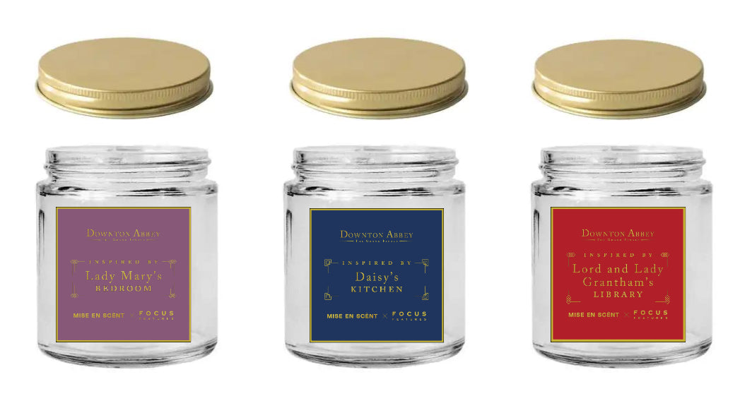 Mise En Scent x Downton Abbey: The Grand Finale Three Candle Votive Set Multi