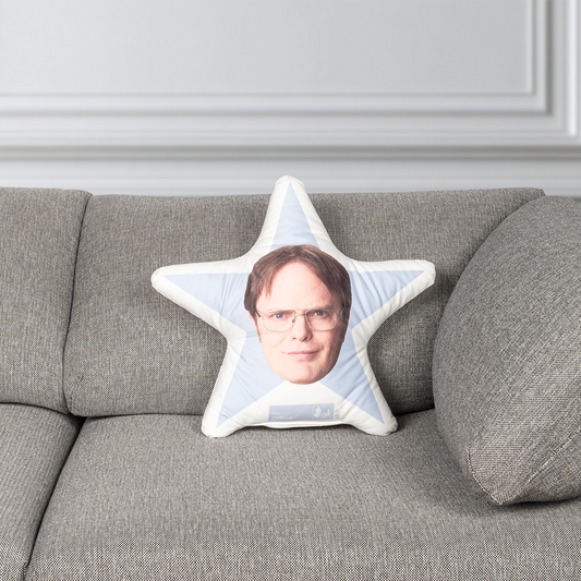 The Office Dwight Schrute Star Pillow