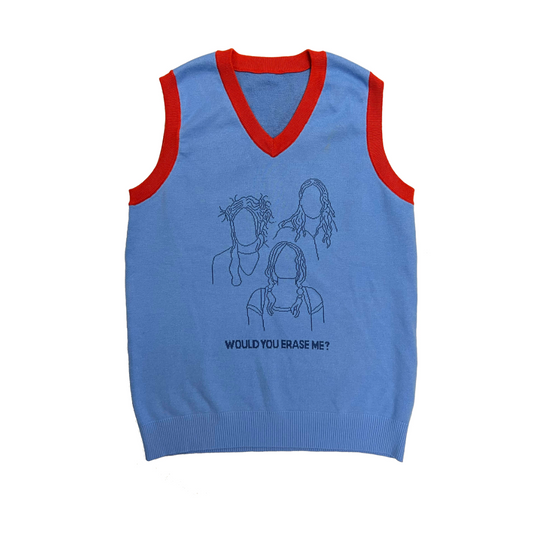 Limited Release Eternal Sunshine of the Spotless Mind "Would You Erase Me" Knitted Vest