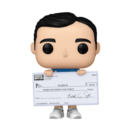 Funko POP TV: The Office - Michael w/ Check