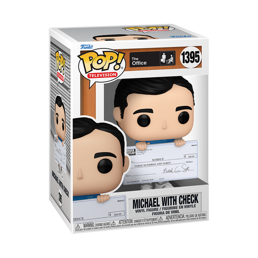 Funko POP TV: The Office - Michael w/ Check