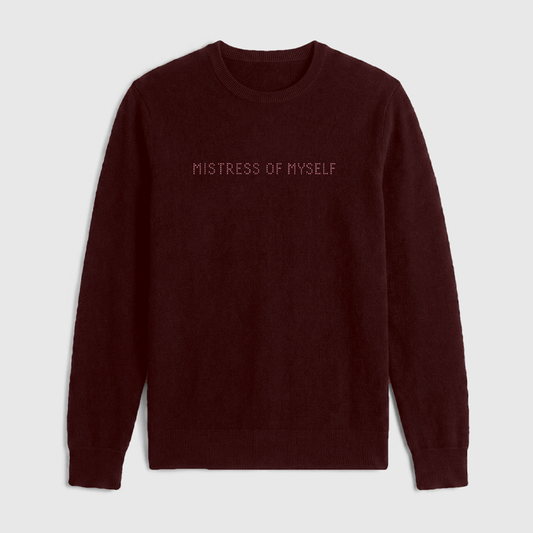 Sense and Sensibility Mistress of Myself Cashmere Sweater-1