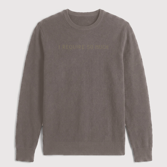 Sense and Sensibility I Require So Much Cashmere Sweater-1