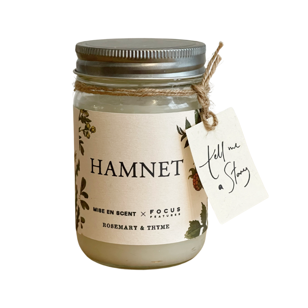 Hamnet x Mise En Scent: Rosemary & Thyme Canning Jar Candle White