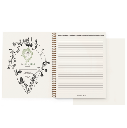 Hamnet x Open Sea Design: Herbal Grimoire Notebook