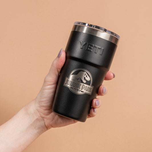 Jurassic Park x Yeti® Rambler 16oz Stackable Cup with Lid
