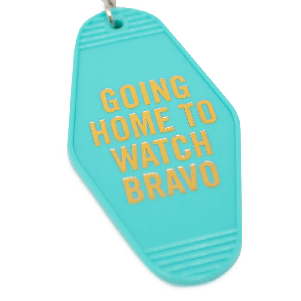 Going Home to Watch Bravo Hotel Style Keychain