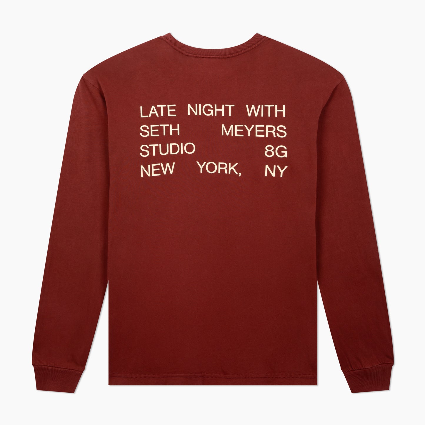 Late Night with Seth Meyers Studio 8G Long Sleeve Tee
