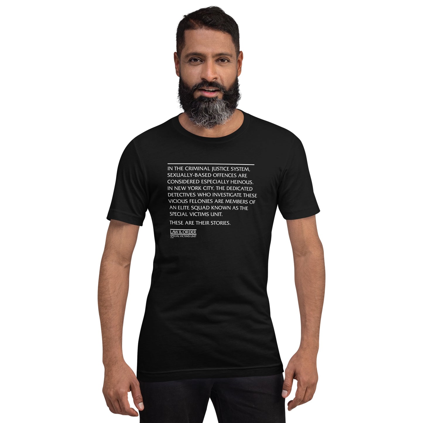 Law & Order Criminal Justice System Quote Adult Short Sleeve T-Shirt