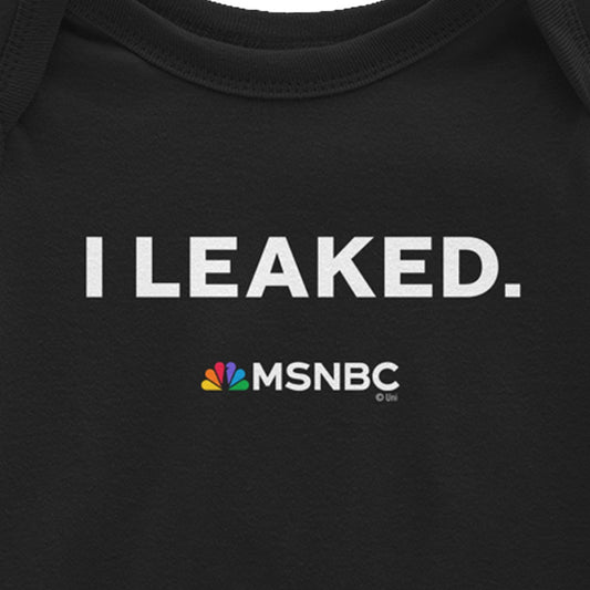 MSNBC Gear I Leaked Baby Bodysuit