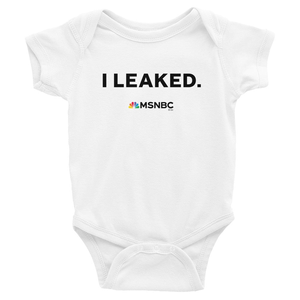 MSNBC Gear I Leaked Baby Bodysuit