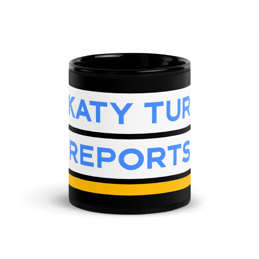 Katy Tur Reports Black Mug