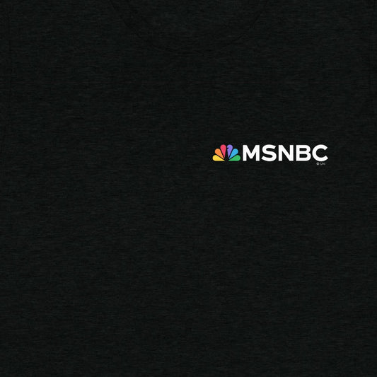 MSNBC Gear LOGO Men's Tri-Blend T-Shirt