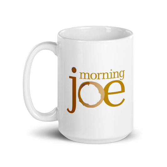 Morning Joe Logo White Mug