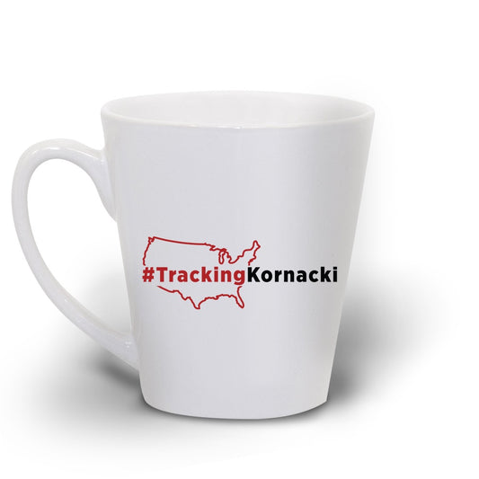 #TrackingKornacki 12 oz Latte Mug