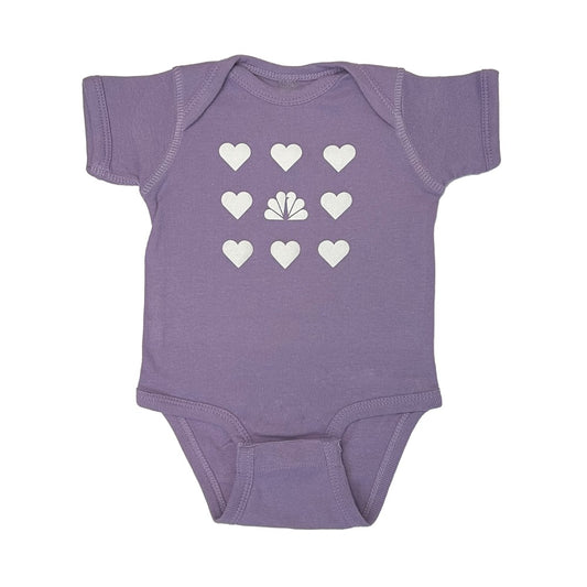 NBC Heart Baby Bodysuit