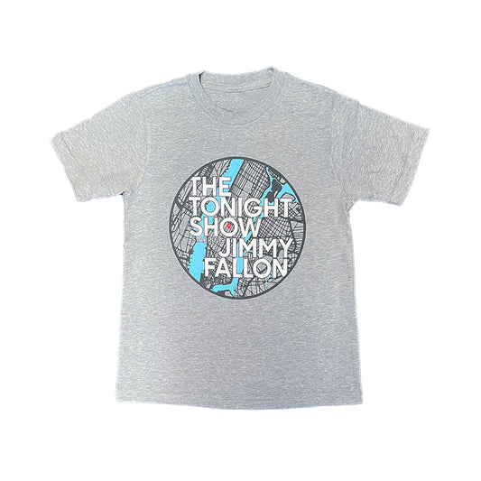The Tonight Show Starring Jimmy Fallon Youth Map Tee