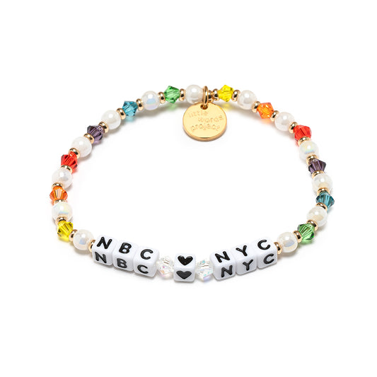 NBC NYC Hearts Little Words Project Bracelet
