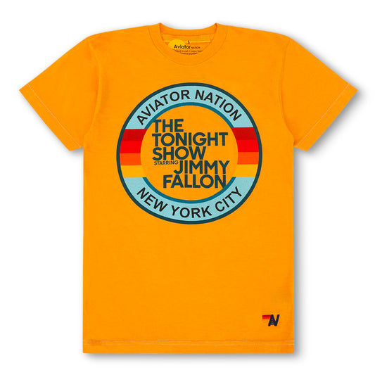 The Tonight Show Starring Jimmy Fallon x Aviator Nation Golden Tee Golden Yellow