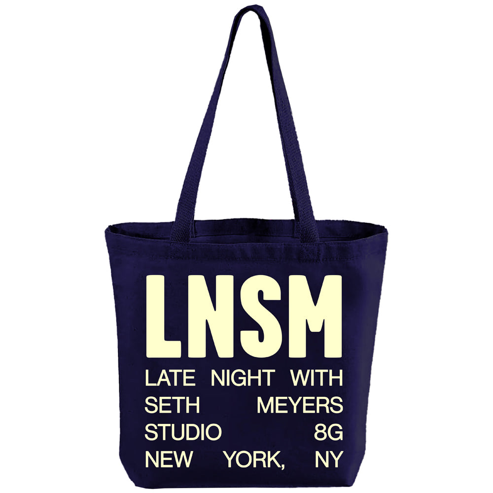 Late Night with Seth Meyers Studio 8G Tote Bag