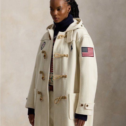Ralph Lauren Team USA Women's Opening Ceremony Toggle Coat