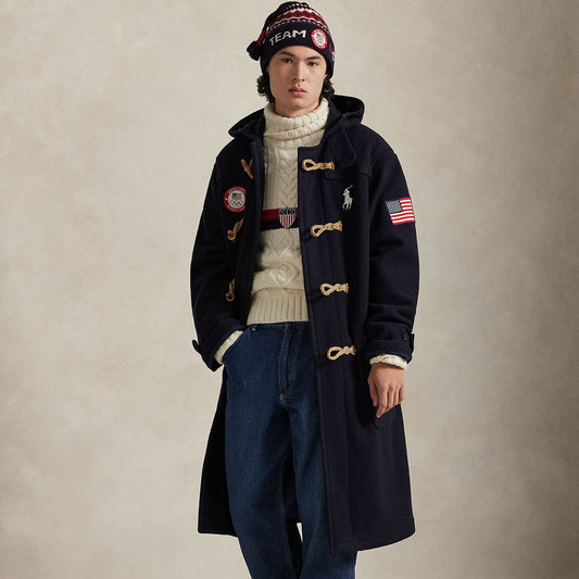 Ralph Lauren Team USA  Men's Flagbearer Toggle Coat