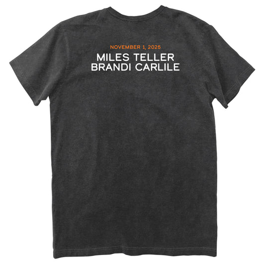 Saturday Night Live 51 Concert Tee - Show 4 - Miles Teller & Brandi Carlile