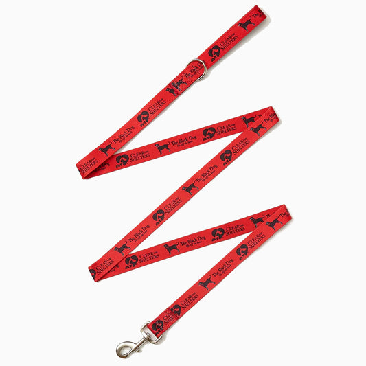 The Black Dog X Clear the Shelter 6FT Dog Leash