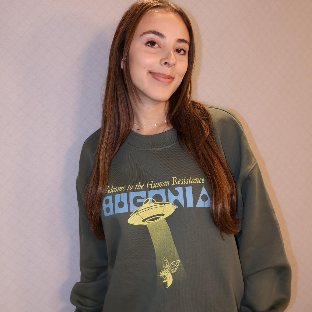 Welcome to the Human Resistance Bugonia Crewneck