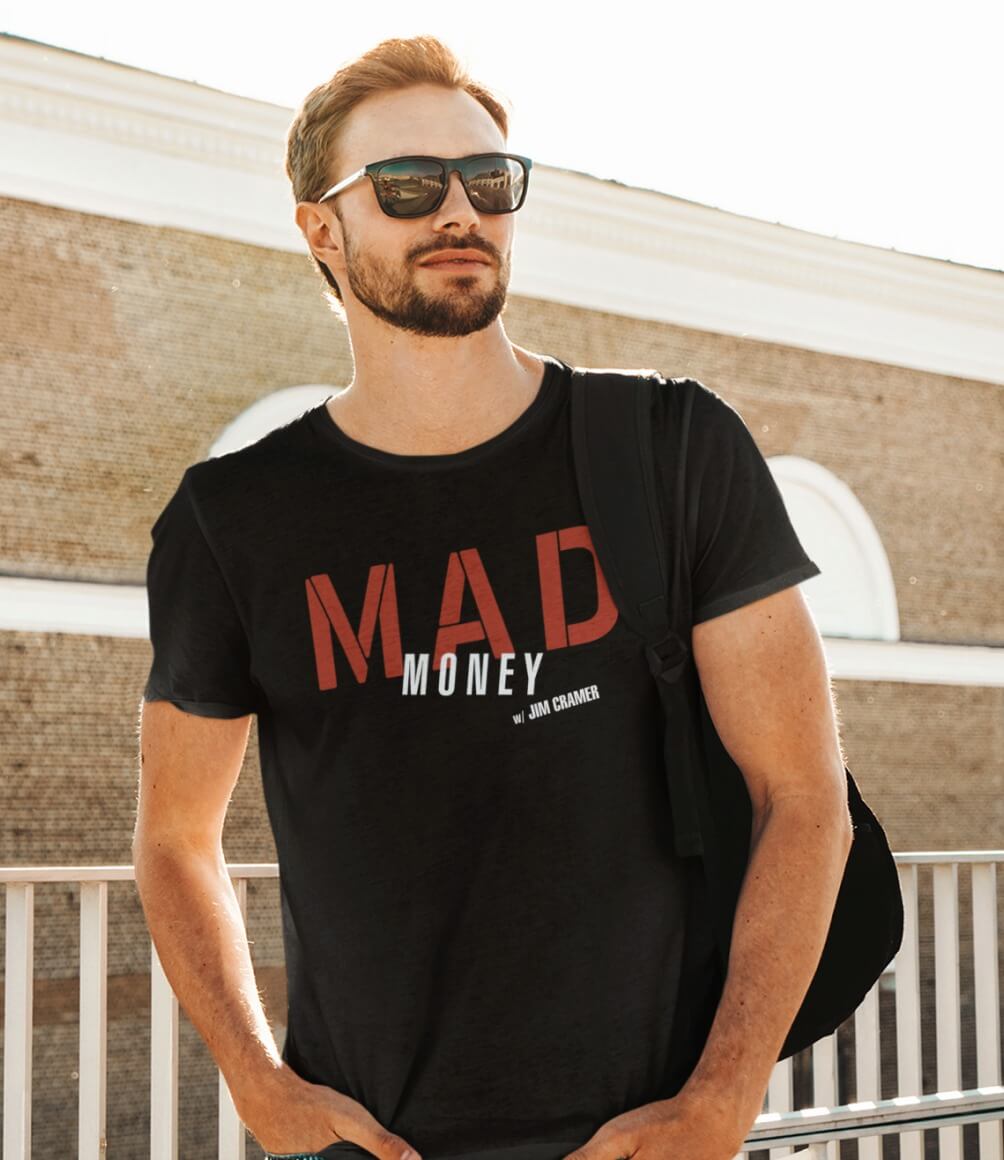 Link to /products/mad-money-with-jim-cramer-logo-adult-short-sleeve-t-shirt