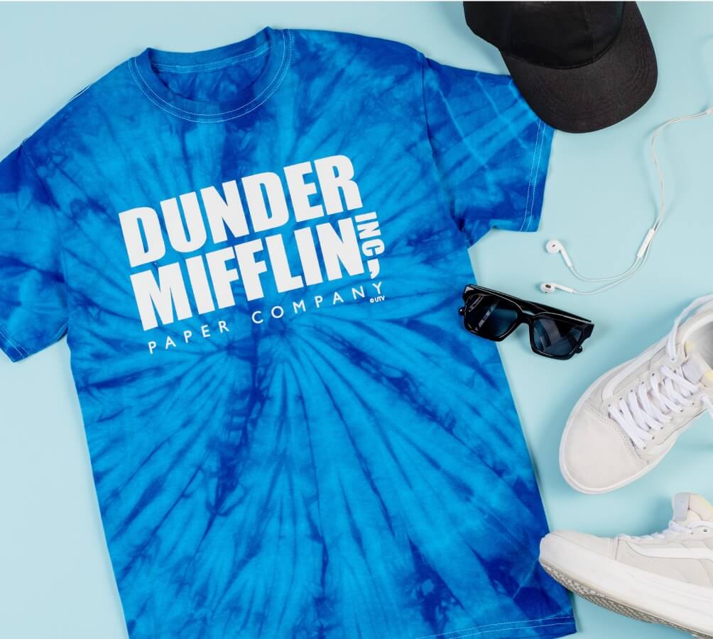 Link to /products/the-office-dunder-mifflin-tie-dye-short-sleeve-t-shirt-1