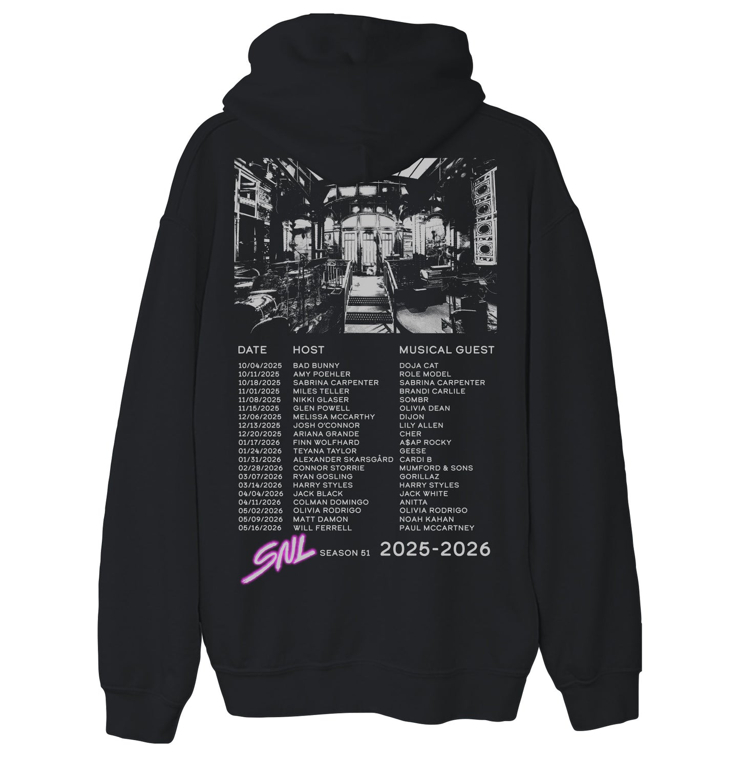 SNL 51 Commemorative Hoodie-2