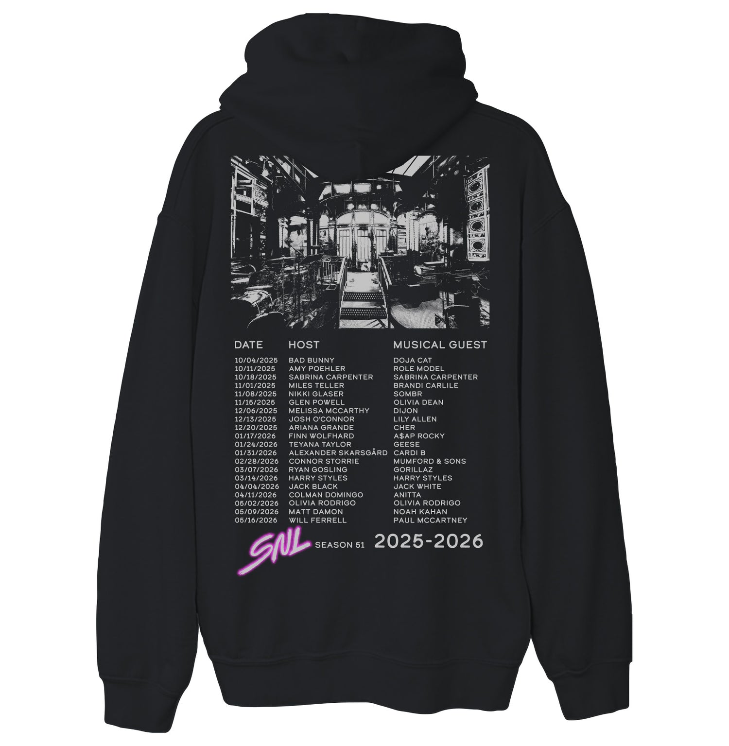 SNL 51 Commemorative Hoodie-2
