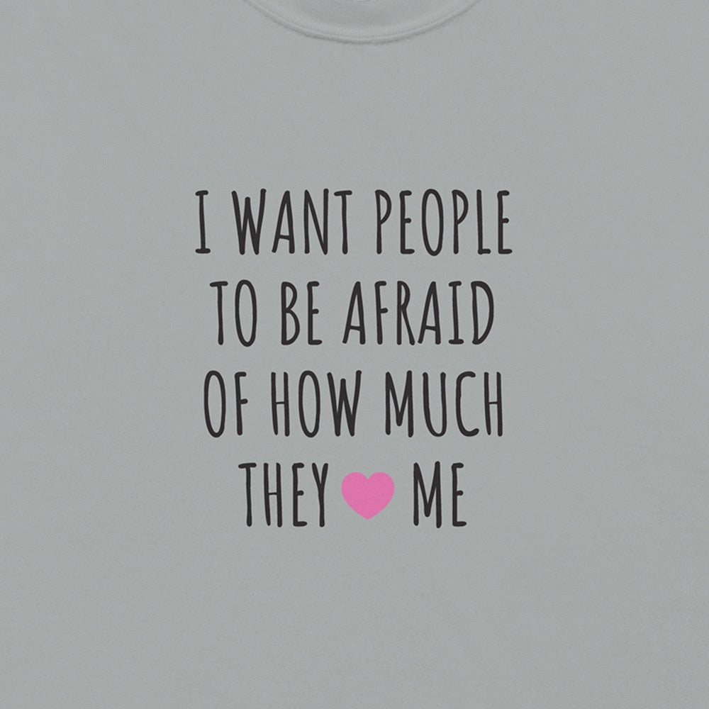 The Office I Want People To Be Afraid Comfort Colors T-Shirt