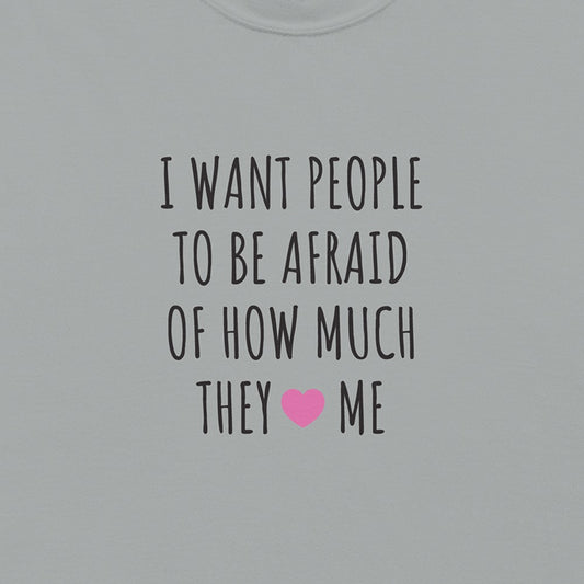 The Office I Want People To Be Afraid Comfort Colors T-Shirt