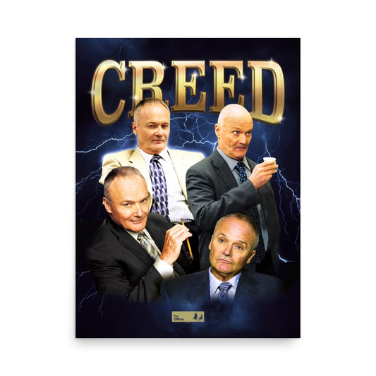 The Office Creed Heartthrob Poster